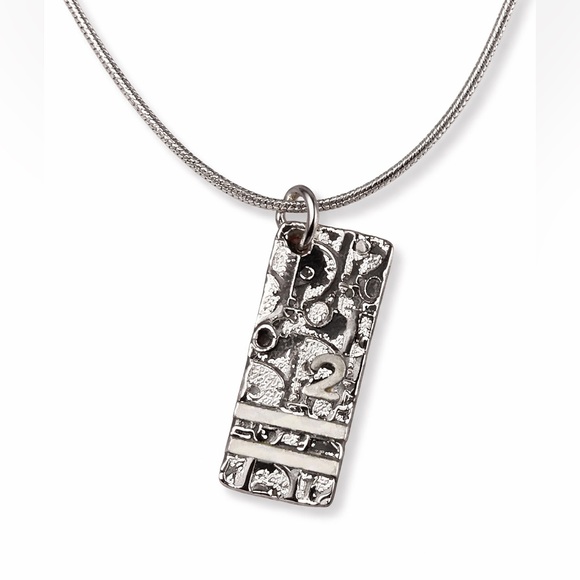 Christian Dior Trotter Rectangle Necklace - Picture 3 of 5